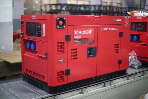 Máy Phát Điện Chạy Dầu 17Kw Mactool XDM-21500E