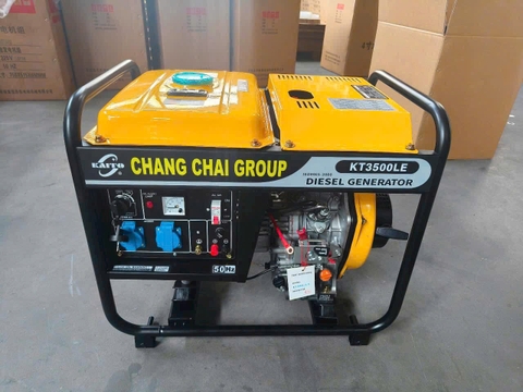 Máy Phát Điện Chạy Dầu 3Kw Changchai KT3500LE