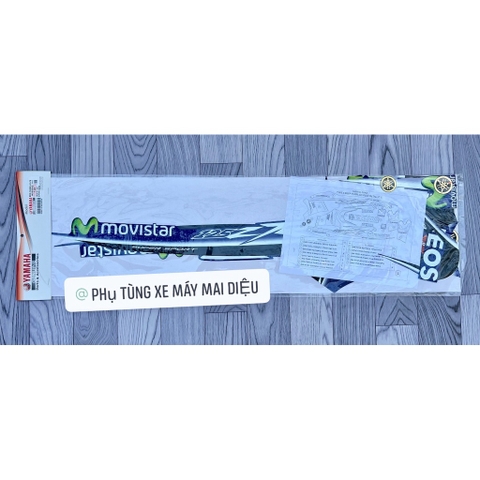 TEM SƯỜN ZIN HÃNG & 3 LỚP YAZ/YAZ125 MOVISTAR