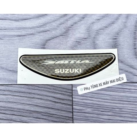 LOGO TEM MẶT NẠ SATRIA ĐỜI 2000 (SPORT-XIPO-RGV-RGX-SATRIA)