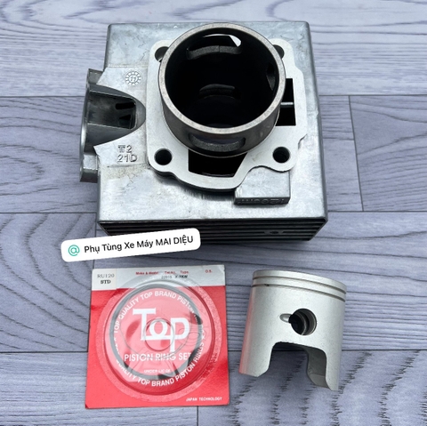 LÒNG + PISTON BẠC SPORT HÀNG LOẠI 2 (SPORT-XIPO-RGV-RGX-SATRIA)