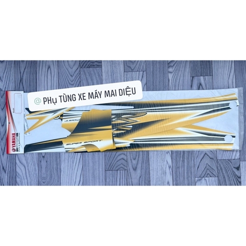 TEM SƯỜN 3 LỚP YAZ/YAZ125 ĐỜI CAO ĐỦ MÀU