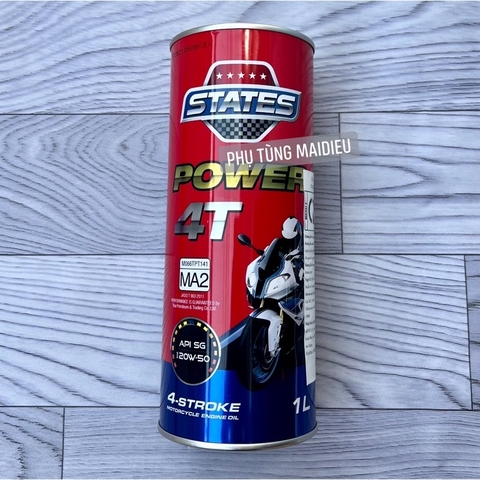 NHỚT MÁY 4 THÌ CAO CẤP NHẬP KHẨU THAILAN STATES