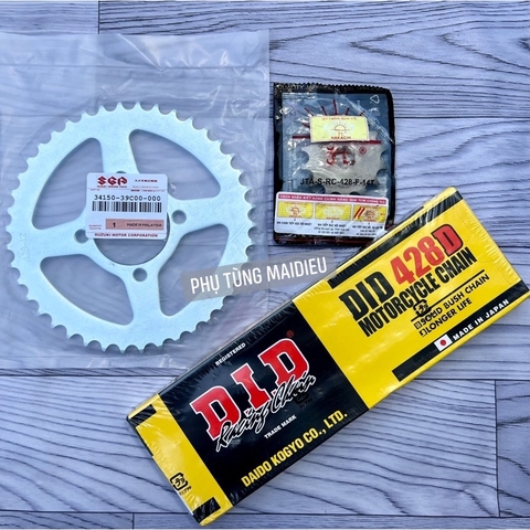 SÊN NHÔNG DĨA MÀU ĐEN ZIN (SPORT-XIPO-RGV-RGX-SATRIA)