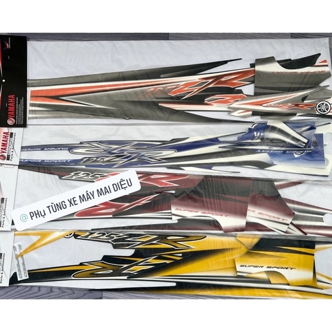 TEM SƯỜN 3 LỚP YAZ/YAZ125 ĐỜI CAO ĐỦ MÀU