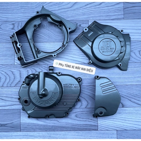 BỘ NẮP LỐC 4 MÓN (NỒI,LỬA,ĐUÔI CÁ) SPORT 110CC - 120CC (SPORT-XIPO-RGV-RGX-SATRIA)