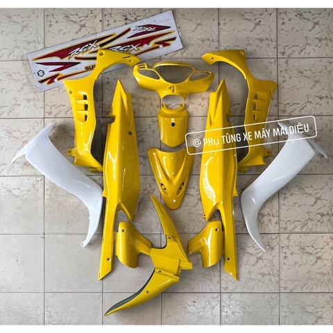 BỘ ÁO 12 MÓN RGX 2003 ( TEM + BỬNG ) ZIN CHÍNH HÃNG SGP (SPORT-XIPO-RGV-RGX-SATRIA)