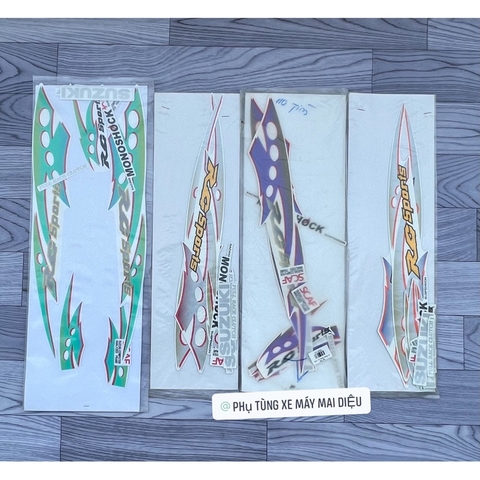 TEM SƯỜN 3 LỚP BONG BÓNG SPORT 110CC (SPORT-XIPO-RGV-RGX-SATRIA) ĐỦ MÀU