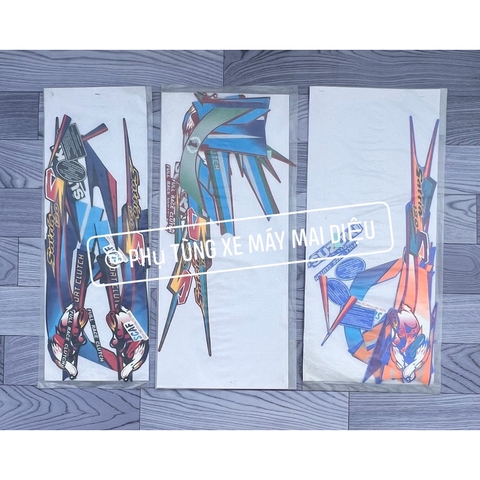 TEM SƯỜN 3 LỚP SATRIA ĐẦU CHÓ 2000 (SPORT-XIPO-RGV-RGX-SATRIA)