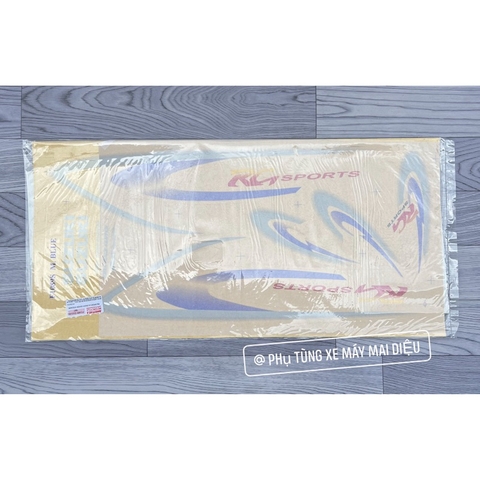 TEM SƯỜN ZIN 110CC VIỀN TÍM SPORT/XIPO/RGV