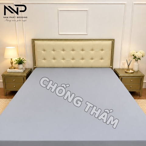 Ga Giường Chống Thấm Thun Lạnh Cao Cấp