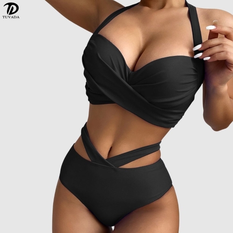 Bikini 2 mảnh khoét eo che bụng tốt - BXN32