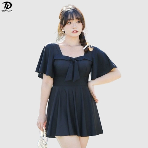 Bikini đi biển bigsize dạng váy kín đáo che khuyết điểm tốt Tuvada - BBS95