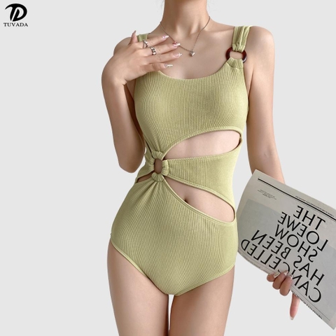 Bikini 1 mảnh đi biển thiết kế xẻ cá tính Tuvada - BNV101