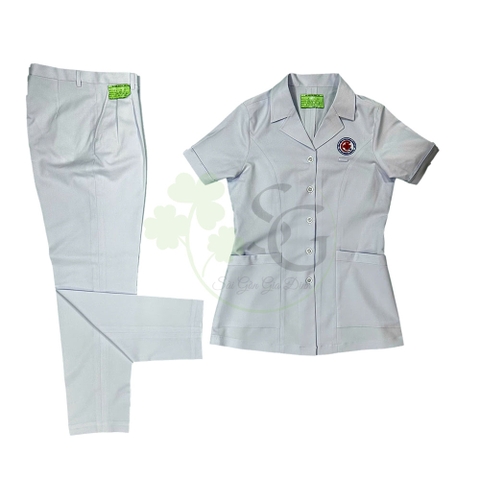 Quần áo blouse kỹ thuật viên nữ trong bệnh viện