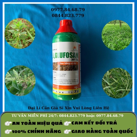 Thuốc Cỏ Lộc Trời Glufosan 200SL 900ml