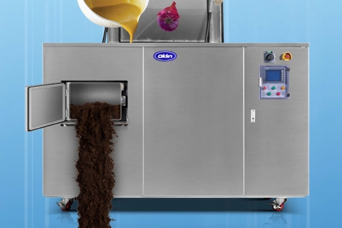 Máy xử lý chất thải rắn hữu cơ ngay tại chỗ cho nhà hàng và bếp ăn công nghiệp