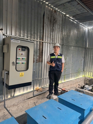 Dự án lắp đặt hệ thống xử lý nước thải tại chỗ Jokasou tank cho nhà máy chế biến thực phẩm Thiên An food