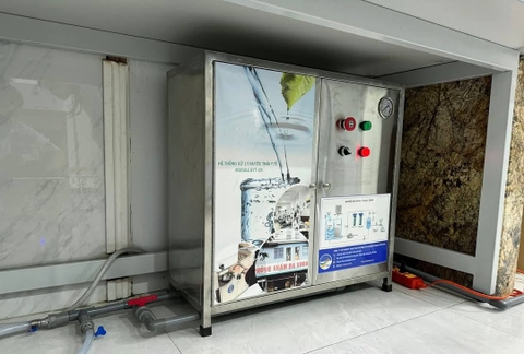 Thiết bị xử lý nước thải phòng khám y tế, nha khoa, thẩm mỹ (500 lit/ngày)