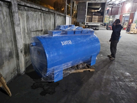 Bể tự hoại bastaf 5 ngăn (bể tự hoại cải tiến, có vật liệu lọc kỵ khí)