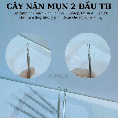 Cây nặn mụn 2 đầu cao cấp