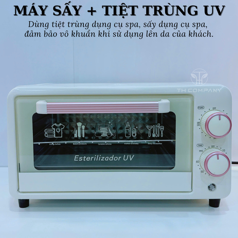 Tủ sấy tiệt trùng UV THCOMPANY dùng cho spa, thẩm mỹ viện, tiệt trùng dụng cụ