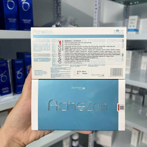 𝐀𝐂𝐍𝐄𝐙𝐎𝐍-𝐃𝐄𝐑𝐌𝐈𝐂𝐀 𝐡𝐮𝐲ế𝐭 𝐭𝐡𝐚𝐧𝐡 hiệu quả trong 24h giúp giảm 70% mụn sưng viêm