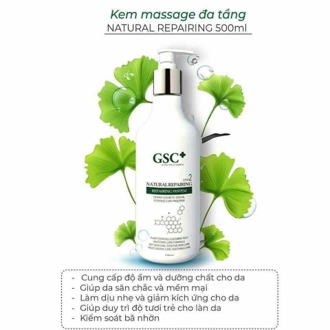 Các dòng kem massage