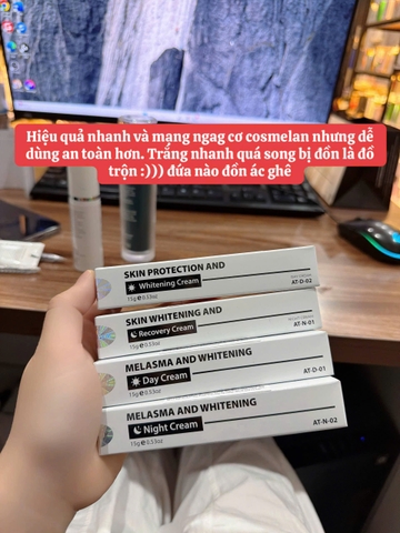 Các dòng sản phẩm trị nám bán chạy
