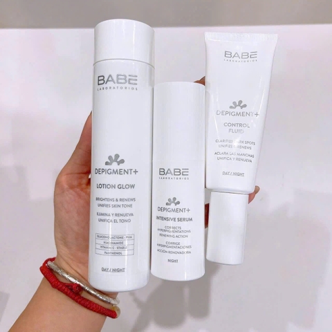Bộ kem dưỡng sáng da babe hỗ trợ ức chế sắc tố siêu siêu lành tính