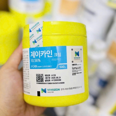 Kem Ủ Tê Được cấp phép dùng trong BỆNH VIỆN THẨM MỸ tại Hàn Quốc