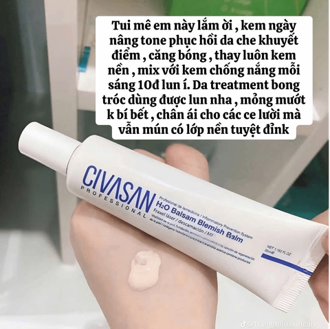 Kem dưỡng phục hồi nâng tone Civasan