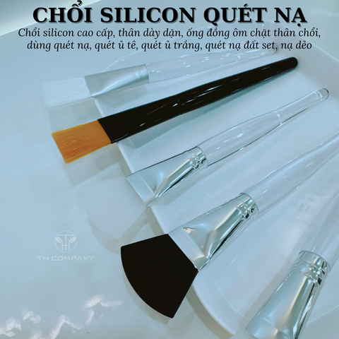Chổi silicon quét mặt nạ, chổi quét ủ tê, chổi quét cấy trắng, chổi quét nạ thải độc