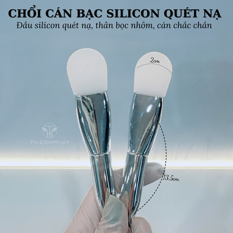 Chổi silicon quét mặt nạ, chổi quét ủ tê, chổi quét cấy trắng, chổi quét nạ thải độc