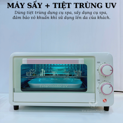 Tủ sấy tiệt trùng UV THCOMPANY dùng cho spa, thẩm mỹ viện, tiệt trùng dụng cụ