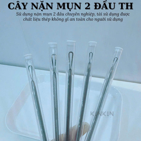 Cây nặn mụn 2 đầu cao cấp