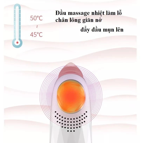 Máy hút mụn mini TH COMPANY bản mới 2024 dùng hút sợi bã nhờn, mụn cám, làm sạch da mặt