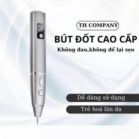 Máy Tẩy Nốt Ruồi TH COMPANY bản cao cấp , máy cầm tay 15 cấp độ, có lắp đậy - bảo hành 6 tháng