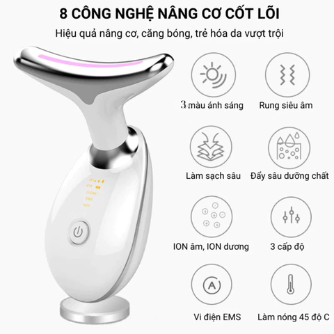 Máy Nâng Cơ Xóa Nhăn TH COMPANY, Máy Trẻ Hóa Da Chăm sóc Da Có Đèn Dùng Cá Nhân Spa Thẩm Mỹ Viện