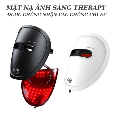 Mặt Nạ Ánh Sáng Sinh Học TH COMPANY LED Light Therapy Silicon - Bảo hành 12 tháng