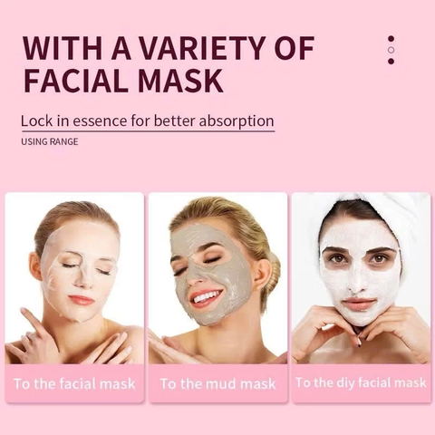 Mặt nạ nilong dùng làm màng bọc đắp mặt nạ, ủ mặt nạ, làm mặt nạ nilong ủ tê