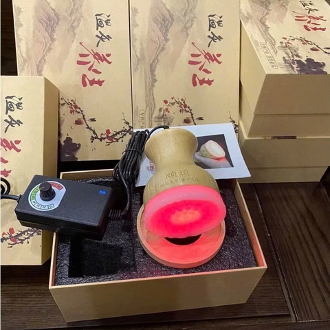 Máy Massage Đá Nóng To Loại 1 Cầm Tay Massage Body, Đả Thông Kinh Lạc - TH COMPANY