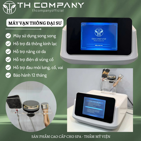 Máy ngũ thông dược sư TH COMPANY giúp ĐẢ THÔNG KINH LẠC - KHÍ HUYẾT - TẠNG PHỦ