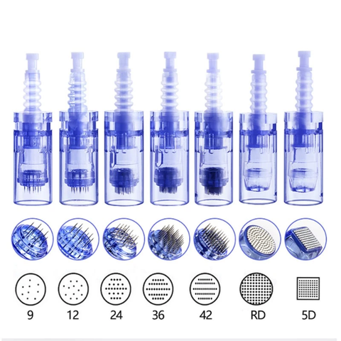 Đầu kim đốt nốt ruồi, kim nano, kim 36 cao cấp dùng cho máy phi kim, máy pen TH