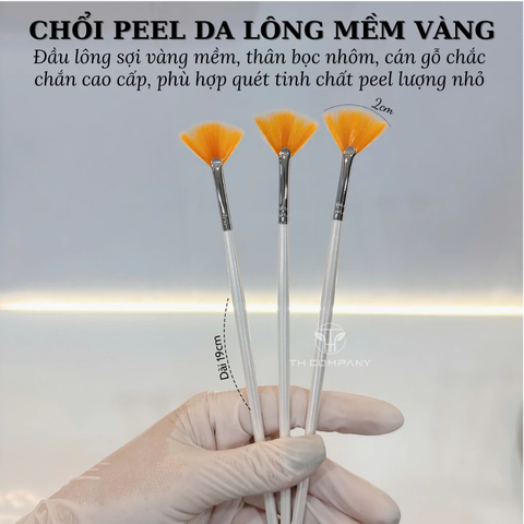 Chổi quét peel da mặt cao cấp TH COMPANY dùng quét tinh chất peel da mặt, đắp mask