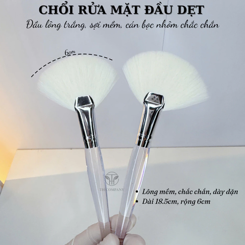Chổi quét peel da mặt cao cấp TH COMPANY dùng quét tinh chất peel da mặt, đắp mask