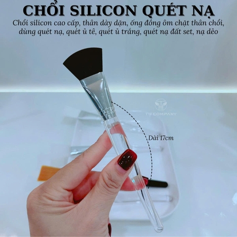 Chổi silicon quét mặt nạ, chổi quét ủ tê, chổi quét cấy trắng, chổi quét nạ thải độc