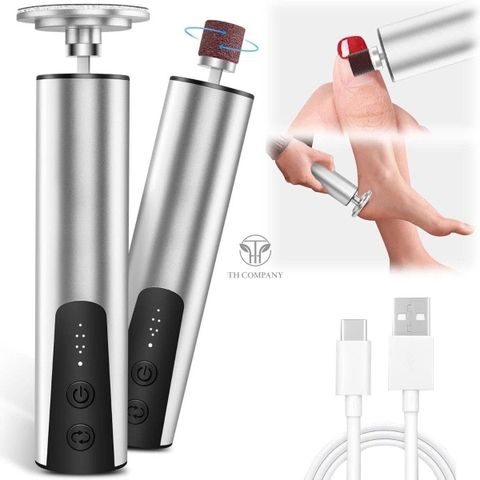 Máy chà gót chân, Máy chà móng cao cấp TH COMAPNY, Máy 2in1 dùng chăm sóc chân và móng