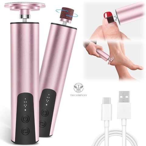 Máy chà gót chân, Máy chà móng cao cấp TH COMAPNY, Máy 2in1 dùng chăm sóc chân và móng