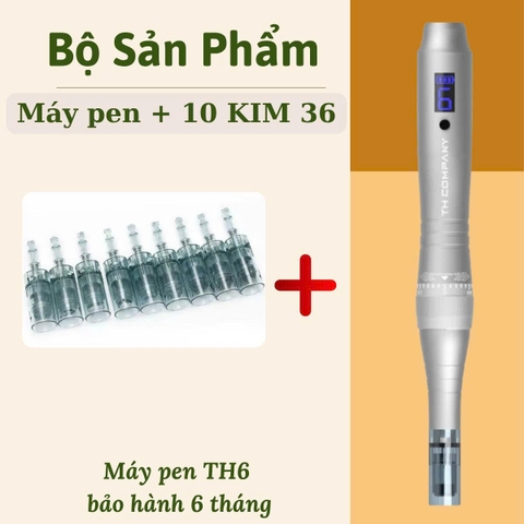 Máy phi kim TH COMPANY cao cấp thế hệ mới, Máy pen phi kim, máy pen cấy tảo công nghệ mới